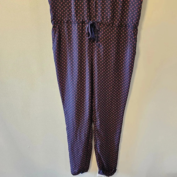 Scotch & Soda Maison Scotch Button Down Sleeveless Women's Boho Jumpsuit Size L. - Picture 10 of 16
